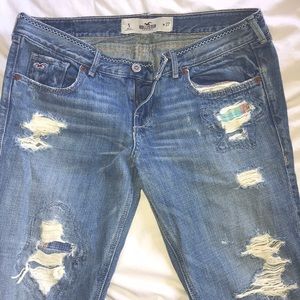 Hollister distressed jeans